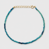 Arizona Mini Ombre Blue Tourmaline Bracelet