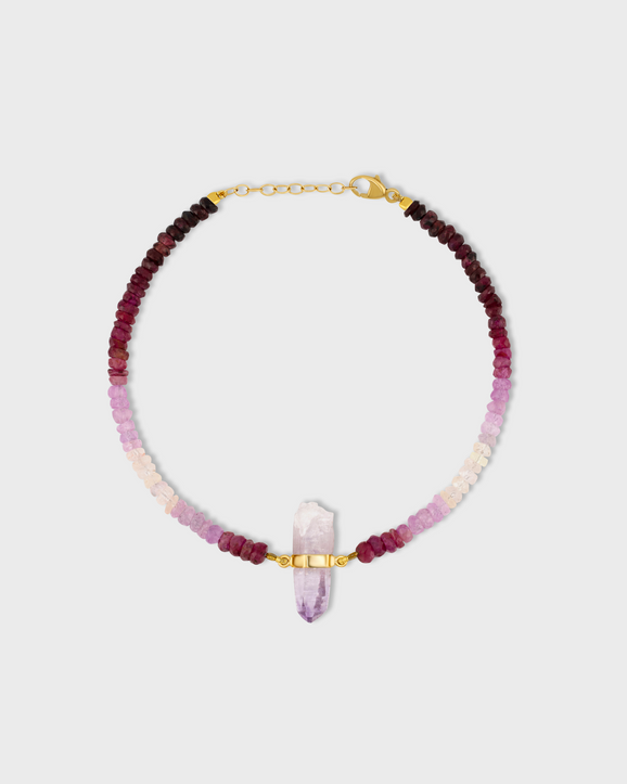 Arizona Ruby Veracruz Crystal Charm Bracelet