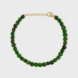 Arizona Chrome Diopside Cubist Bracelet