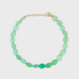 Arizona Chrysoprase Smooth Oval Bracelet