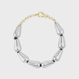Hematite Teardrop Bracelet