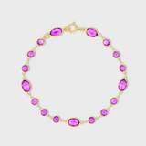 Chakra Amethyst Orbital Bracelet