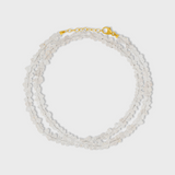 Gaia Herkimer Diamond Double Wrap Bracelet