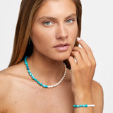 Ocean Union Turquoise Vertical Pearl Bracelet