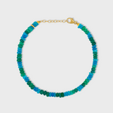 Soleil Mini Marine Stripe Opal Bracelet