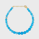 Soleil Paraiba Blue Opal Sphere Bracelet