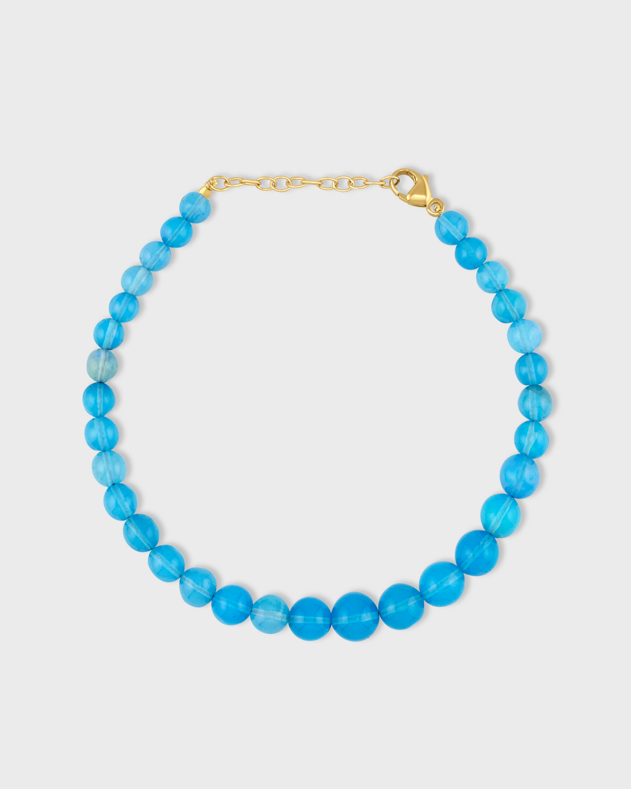 Soleil Paraiba Blue Opal Sphere Bracelet