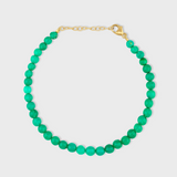 Soleil Green Opal Sphere Bracelet