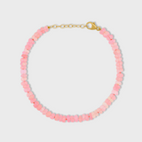 Soleil Pink Faceted Opal Bracelet