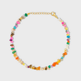 Soleil Mini Rainbow Pebble Opal Bracelet