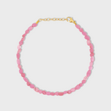 Men's Soleil Pink Pebble Opal Bracelet