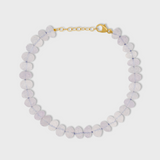 Lavender Quartz Crystal Bracelet