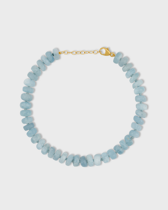 Oracle Aquamarine Crystal Bracelet