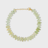 Oracle Prehnite Large Gemstone Bracelet