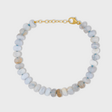 Oracle Blue Lace Agate Gemstone Bracelet