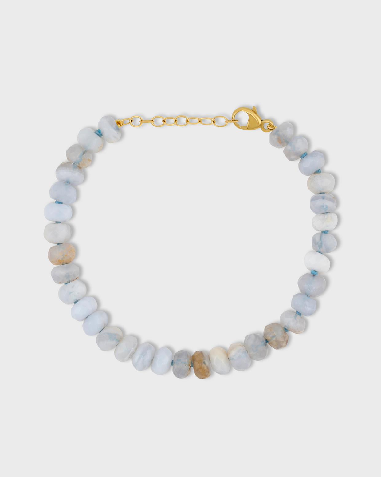 Oracle Blue Lace Agate Crystal Bracelet