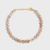 Golden Zircon Crystal Bracelet