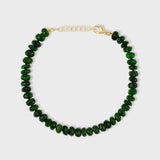 Oracle Chrome Diopside Gemstone Bracelet