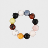 Oracle Multi Gemstone Jumbo Sphere Bracelet
