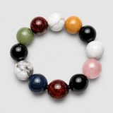 Oracle Multi Gemstone Jumbo Sphere Bracelet