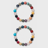 Oracle Rainbow Sphere Bracelets (Pair)