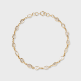 Astral Raw Diamond Slice Tennis Bracelet