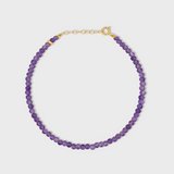 Birthstone February Amethyst Bracelet