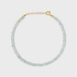 Birthstone March Aquamarine Bracelet