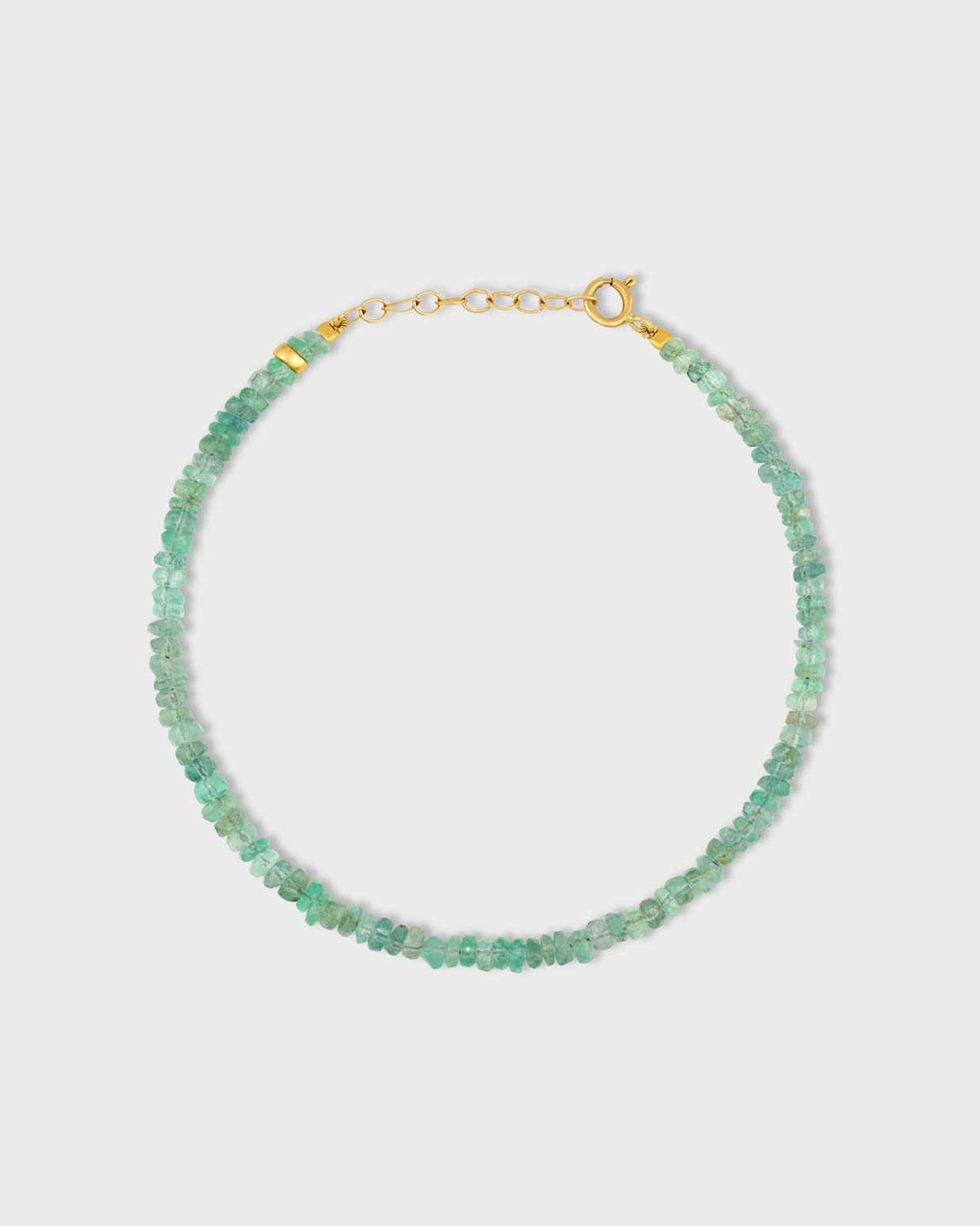 Birthstone May Emerald Bracelet