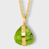 August Birthstone Peridot Necklace