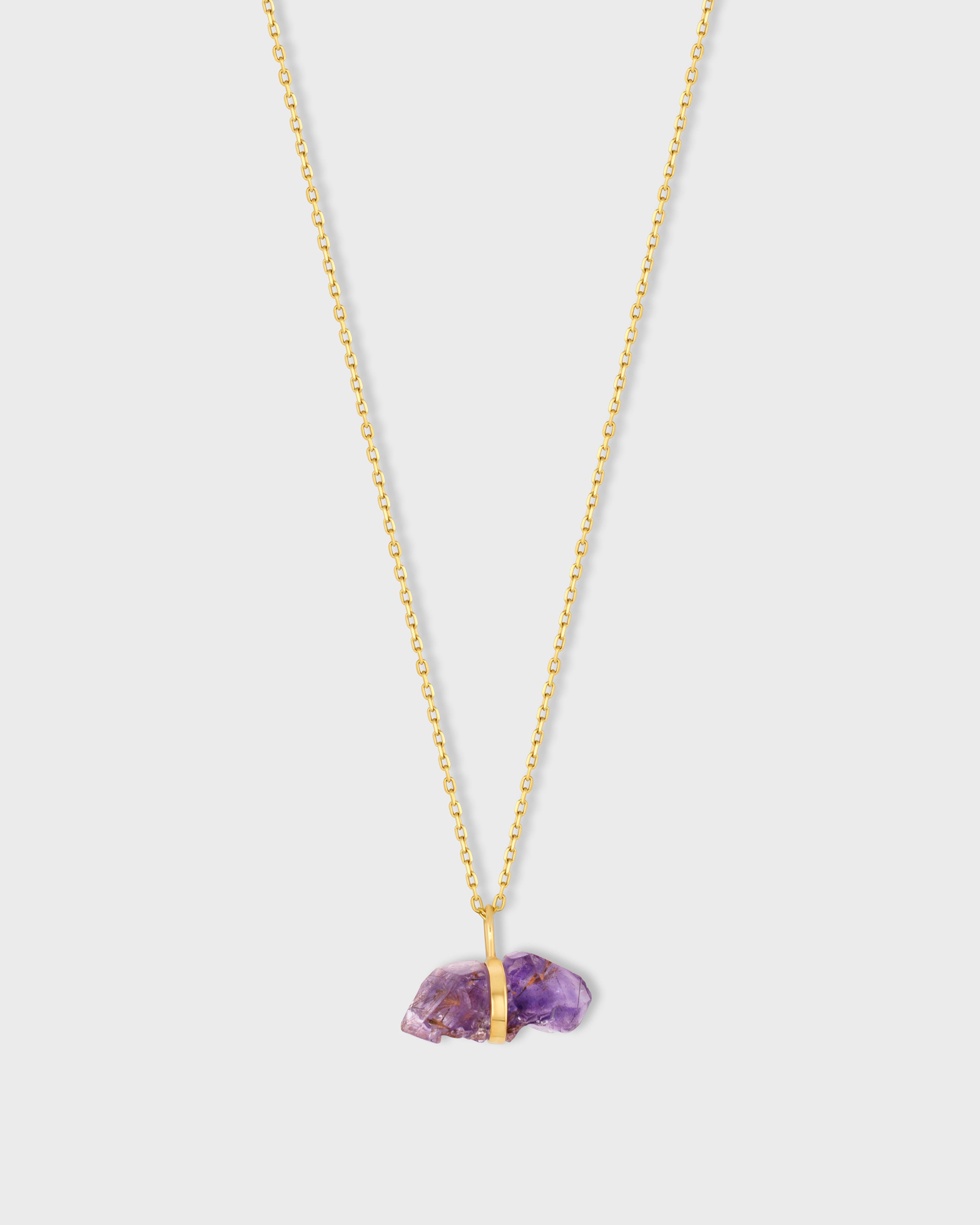 Birthstone February Amethyst Necklace