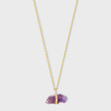 February Birthstone Amethyst Necklace