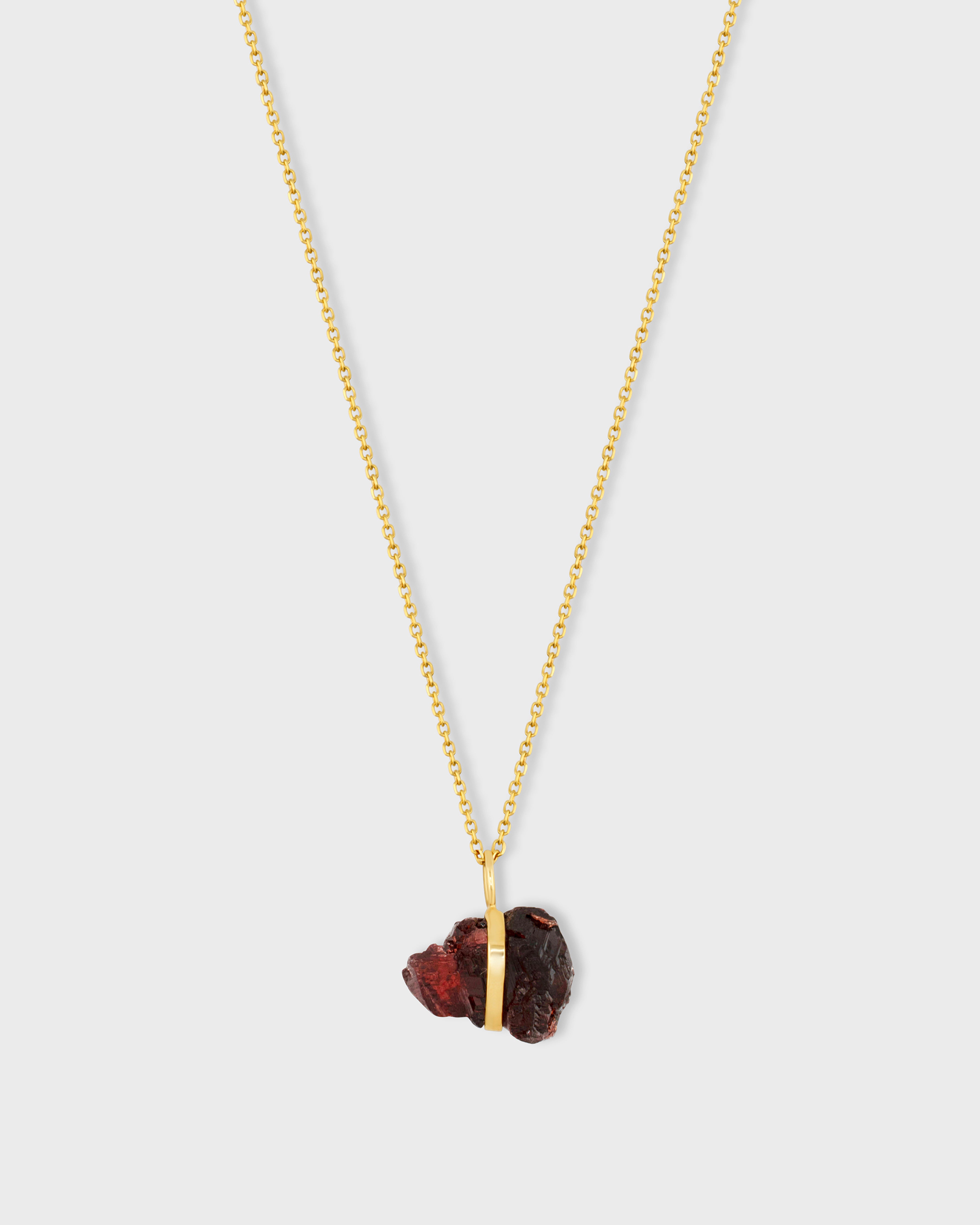 Birthstone January Garnet Necklace