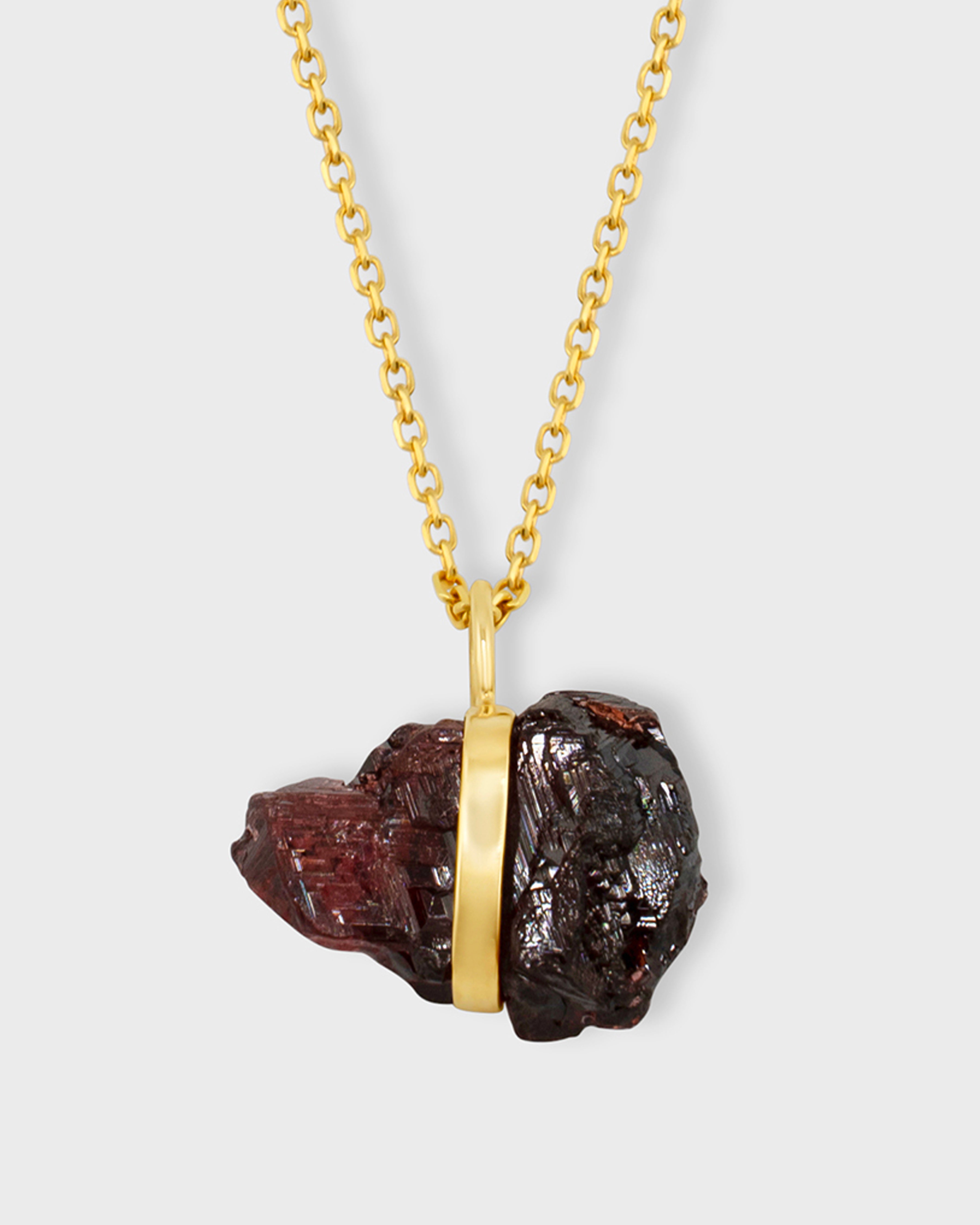 Birthstone January Garnet Necklace