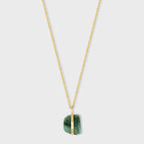 Birthstone May Emerald Necklace