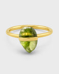 Birthstone August Peridot Ring