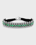 Chakra Royal Emerald Diamond Bracelet