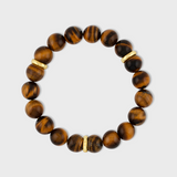 Men's Uluwatu Tigers Eye Gold Ring Bracelet