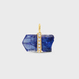 Tanzanite Diamond Bar Charm