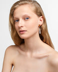 Gemmy Citrine Gemstone Crystal Drop Earrings