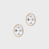 Chakra Topaz Orbit Stud Earrings