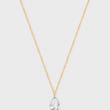 Astral Teardrop Diamond Necklace