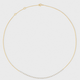 Astral Diamond Arc Necklace