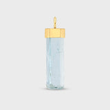 Aquamarine Gold Cap Charm