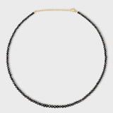 Astral Faceted Black Diamond Necklace