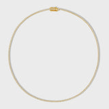 Astral Gold Tennis Necklace