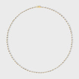 Astral White Diamond Link Necklace