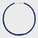 Aurora Lapis Fancy Cut Necklace