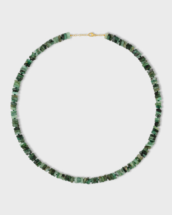 Aurora Emerald Fancy Cut Necklace