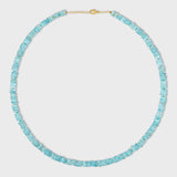 Aurora Apatite Fancy Cut Necklace